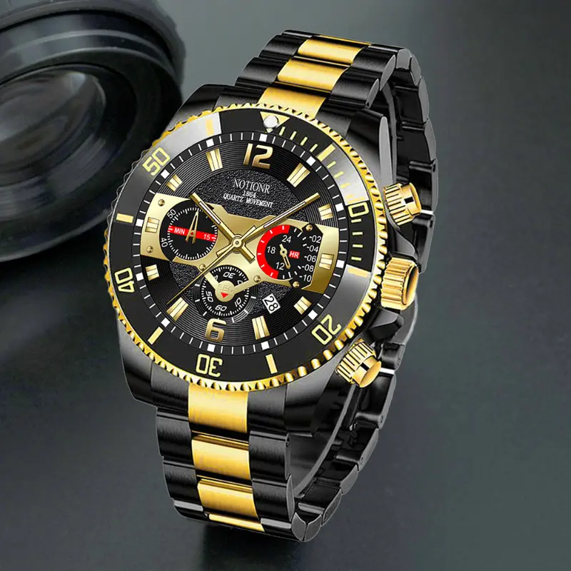RELOJ DE LUJO DEPORTIVO NOTIORN + Regalo sorpresa incluido
