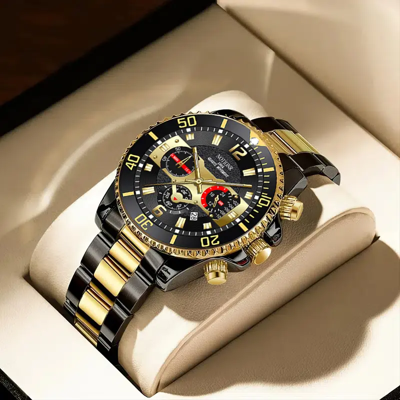 RELOJ DE LUJO DEPORTIVO NOTIORN + Regalo sorpresa incluido