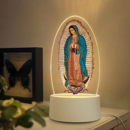 LAMPARA LED NUESTRA SEÑORA DE GUADALUPE