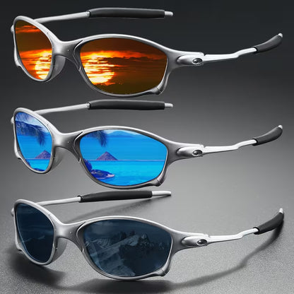 SET TITAN FORCE™ · x3 Gafas Deportivas · Lentes Espejo UV400 · Hombre