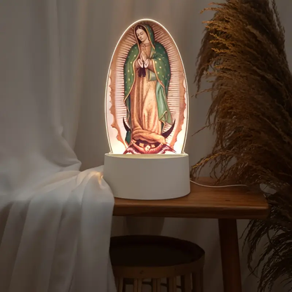 LAMPARA LED NUESTRA SEÑORA DE GUADALUPE
