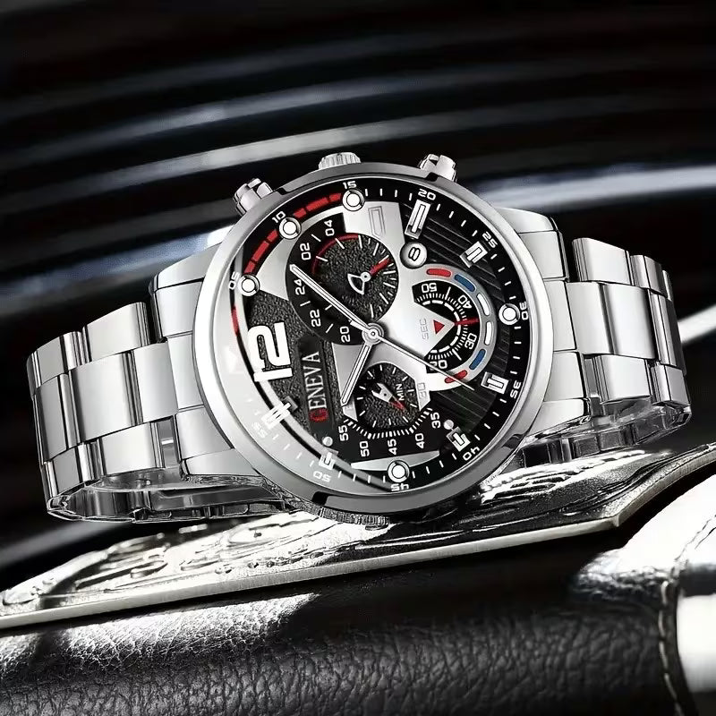 EDICION LIMITADA! SET X 3 RELOJES TITAN | Oro, Plata y Negro