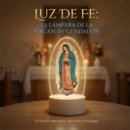 LAMPARA LED NUESTRA SEÑORA DE GUADALUPE