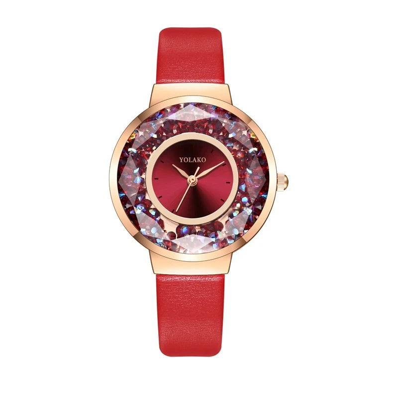 OFERTA DEL MES! SET X4 RELOJES CRYSTAL BLOOM