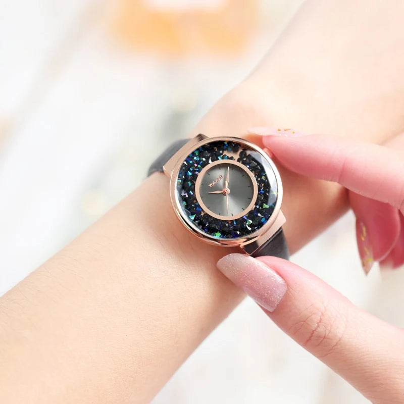 OFERTA DEL MES! SET X4 RELOJES CRYSTAL BLOOM