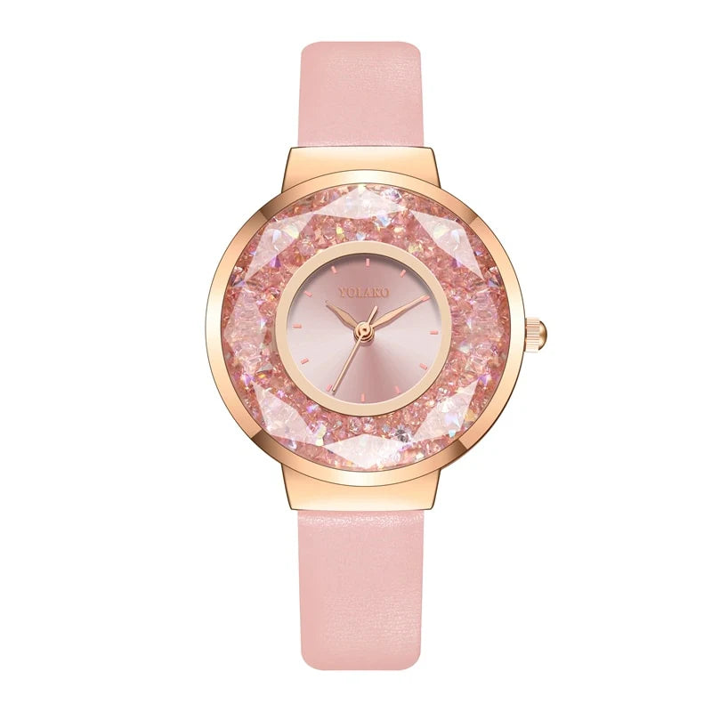 OFERTA DEL MES! SET X4 RELOJES CRYSTAL BLOOM