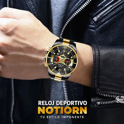 RELOJ DE LUJO DEPORTIVO NOTIORN + Regalo sorpresa incluido