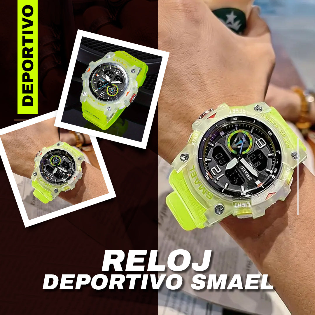 RELOJ DEPORTIVO SMAEL + REGALO ESPECIAL