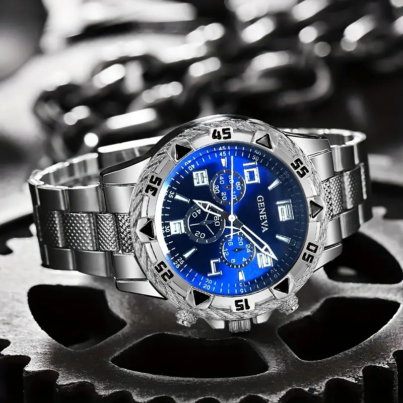 SET X3 Relojes de Lujo Spark Men – 3 Estilos Exclusivos en 1 Pack