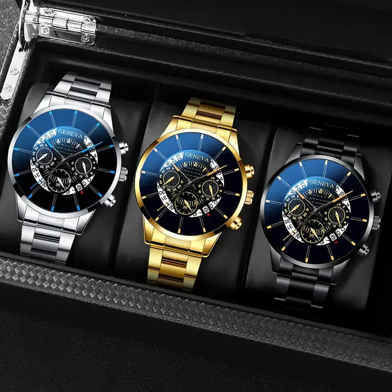 EXCLUSIVO!  SET X 3 RELOJES ORION PARA HOMBRES