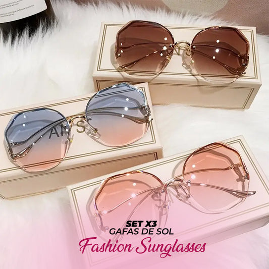 OFERTA ESPECIAL! SET X3 FASHION SUNGLASSES✨